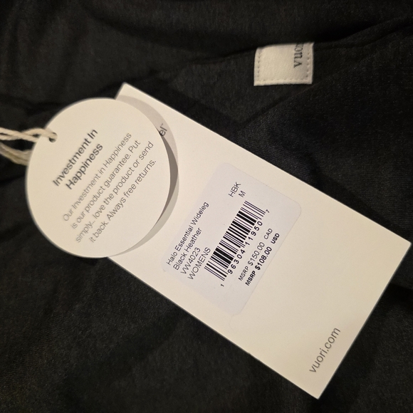 Vuori Halo Essential Wideleg Pant Medium - Picture 4 of 4